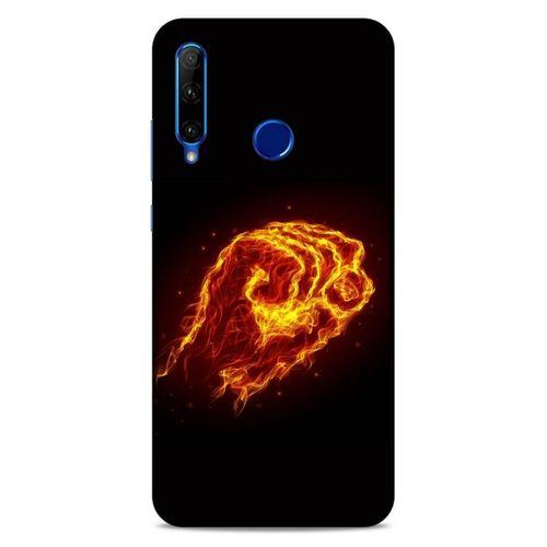 Lopard Huawei Y6P Uyumlu Kılıf FireX (33) Hybrid Kılıf Yumruk