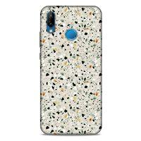 Huawei P20 Lite Kılıf Baskılı Özel Seri Taşlı (10) Full Koruma Kılıfı