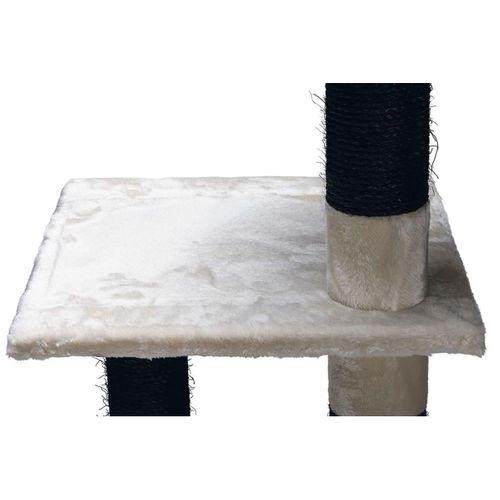 Beeztees Kedi Köşe Tırmalama ve Oyun Evi, Krem, 40x40x135cm