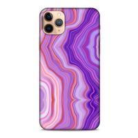 Mermer Desenli (46) Tema Core Armor Kılıf Lavanta Apple Iphone 11 Pro Kılıf