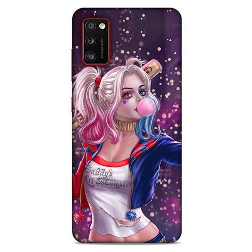 Samsung Galaxy A41 Uyumlu Kılıf Harley Quinn (3) Kapak Mor