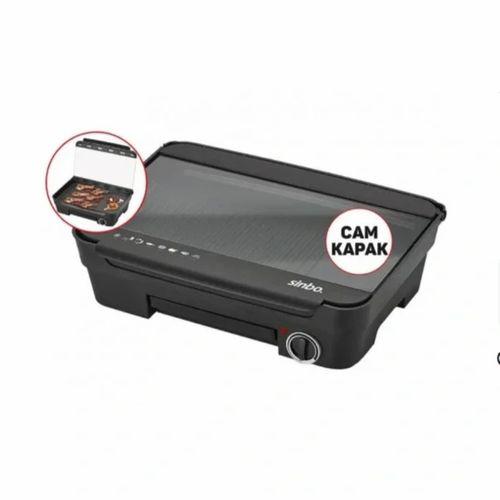 Sinbo Elektrikli Izgara Cam Kapaklı