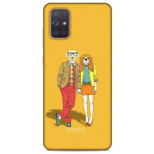 Samsung Galaxy A71 Kılıf FunnyMaX (13) Silikon Kap Turuncu