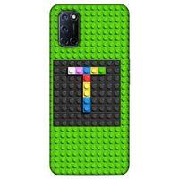 Lopard Oppo A92 Uyumlu Kılıf BloX (32) Soft Silikon Kılıf T Harfi