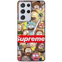 Samsung Galaxy S21 Ultra Uyumlu Kılıf Rick And Morty (44) Tough Armor Kılıf Beth C-500A