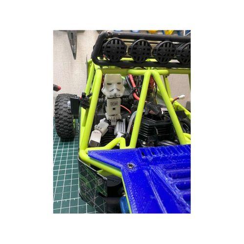 Wltoys 144001 32 mm Geniş Gövde Servo Adaptörü (Bu ürün Sadece Plastik parçadır - Almadan Önce Soru Sorabilirsiniz)