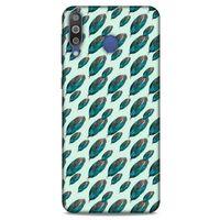 Samsung Galaxy M30 Kılıf Desenli Özel Seri Tüyler (50) Shockproof Kılıf