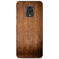 Lopard Xiaomi Redmi Note 9S Uyumlu Kılıf Wood'X (7) Telefon Kılıfı Baskılı