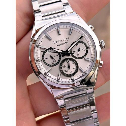 Ferrucci 2 Yıl Garantili Çelik Kordon İç Kadran Özellikleri Aktif 3 Atm Erkek Kol Saati EF.03517.3