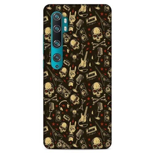 Retro (8) Desen Baskılı Kılıf Renkli Xiaomi Mi Note 10 Kılıf