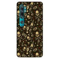 Retro (8) Desen Baskılı Kılıf Renkli Xiaomi Mi Note 10 Kılıf