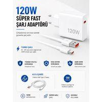 Turbo 120w Hızlı Şarj Cihazı Type-c Kablolu