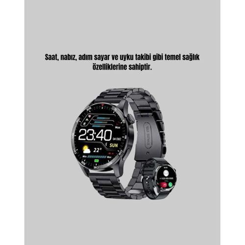 Spor Ve Sağlık Takip Özellikli Akıllı Saat – Kalp Atış, Uyku Ve Adım Ölçer Fonksiyonlu