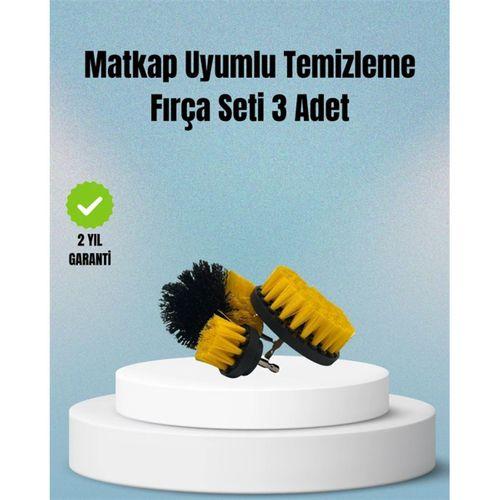 Matkap Uyumlu Temizlik Fırçası – Kablolu Ve Akülü Matkaplarla Kullanılabilir