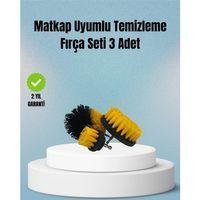 Matkap Uyumlu Temizlik Fırçası – Kablolu Ve Akülü Matkaplarla Kullanılabilir