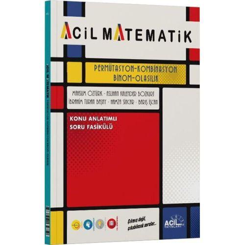 AYT Permütasyon Kombinasyon Binom Olasılık Konu Anlatımlı Soru Fasikülü Acil Yayınları