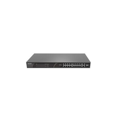RUIJIE REYEE RG-ES118S-LP 16 PORT 10/100 + 2X1GB RJ45/SFP UPLINK COMBO 120W POE RACKMOUNT SWITCH