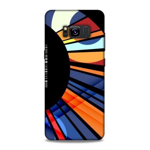 Samsung Galaxy S8 Uyumlu Kılıf Insomnia (3) Kapak Siyah Turuncu