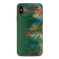 Apple iPhone XS Kılıf Desenli Özel Seri Tüyler (31) TPU Kılıf