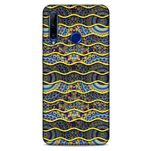 Huawei Y6P Kılıf Baskılı Özel Seri Taşlı (39) Liquid Crystal Kılıf