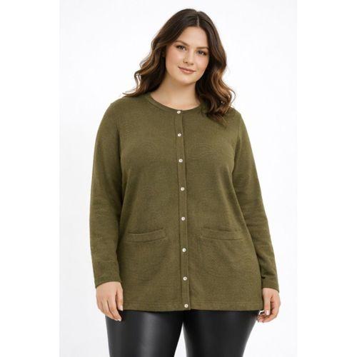 Kadın Anne Triko Hırka Kabartma Şal Desen BGL-ST05303