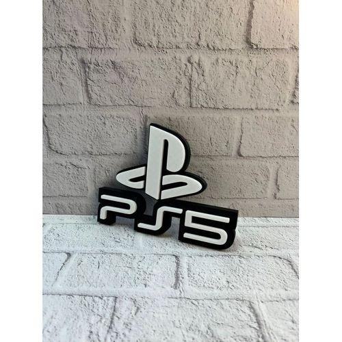 Ps5 Logo Dekoratif Duvar Süsü Oyun Odası Ve Salon Uyumu
