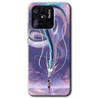 Xiaomi Redmi 10C HD Baskılı Kılıf + 9D Tam Ekran Koruyucu - Dragon Snake