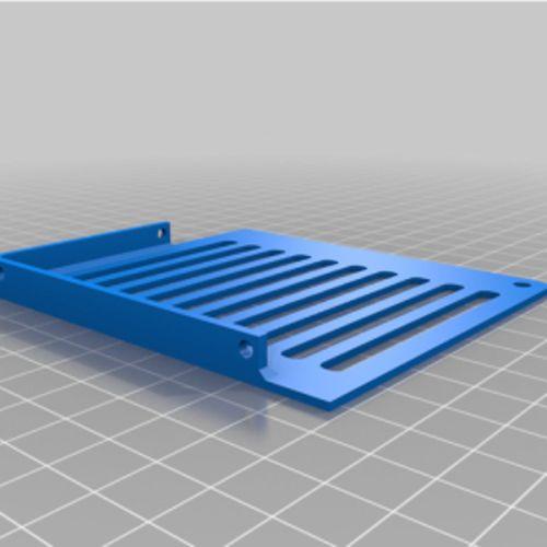 Desteksiz İnce FlashForge Adventurer 3 Alt Kapağı 80mm Anakart Soğutma Fanı (Bu ürün Sadece Plastik parçadır - Almadan Önce Soru Sorabilirsiniz)