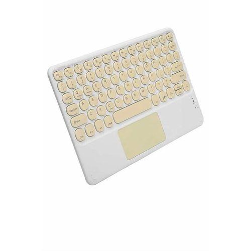 Touchpad Uyumlu Bluetooth Klavye Slim Kablosuz Wifi Q Klavye