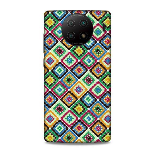 Lopard Xiaomi Redmi Note 9 5g Uyumlu Kılıf Ethnic Culture (15) Antişok Kılıf