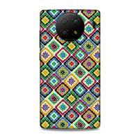 Lopard Xiaomi Redmi Note 9 5g Uyumlu Kılıf Ethnic Culture (15) Antişok Kılıf
