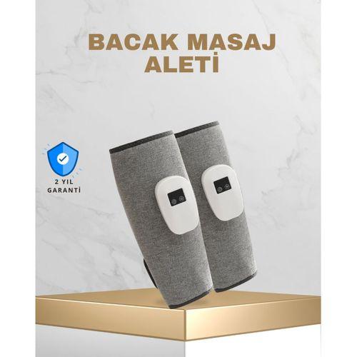 Taşınabilir Şarjlı Baldır Masaj Aleti – 3 Kademeli Isı ve Basınç Ayarı, Titreşim Fonksiyonlu