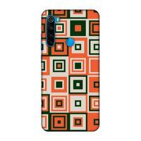 Xiaomi Redmi Note 8 Uyumlu Kılıf Insomnia (29) Arka Koruma Kılıfı Turuncu Siyah