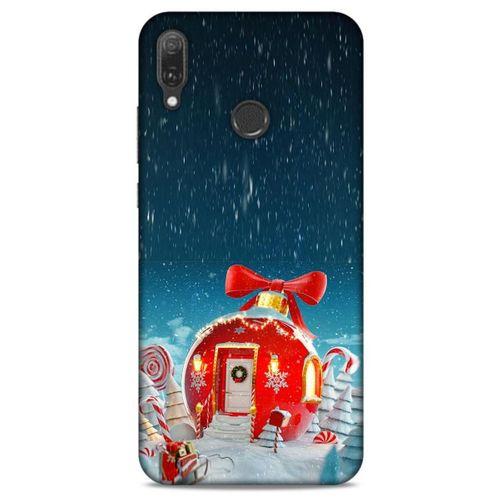 Huawei Y9 2019 Kılıf Snowix (9) Kılıf Kırmızı
