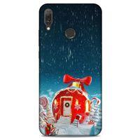 Huawei Y9 2019 Kılıf Snowix (9) Kılıf Kırmızı