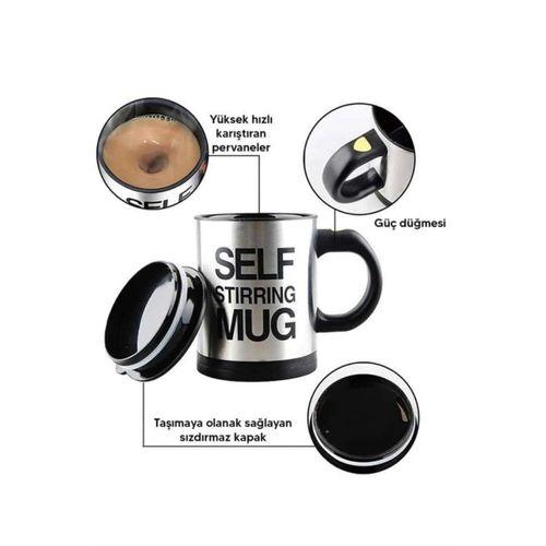 Karıştırıcı Özellikli Mikser Kupa Bardak Kompakt Taşınabilir Mug