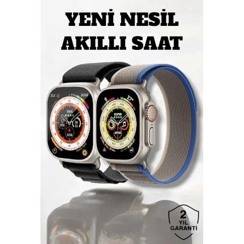 49mm Ekranlı, Kan Basıncı Ve Adımsayar Özellikli Bluetooth Akıllı Saat
