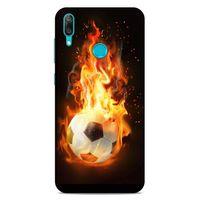 Lopard Huawei Y7 2019 Uyumlu Kılıf FireX (36) Glitter Kılıf Futbol Topu