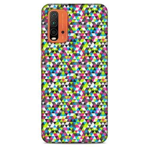 Lopard Xiaomi Redmi 9T Uyumlu Kılıf Geometrix (30) Silicone Case