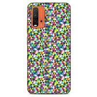 Lopard Xiaomi Redmi 9T Uyumlu Kılıf Geometrix (30) Silicone Case