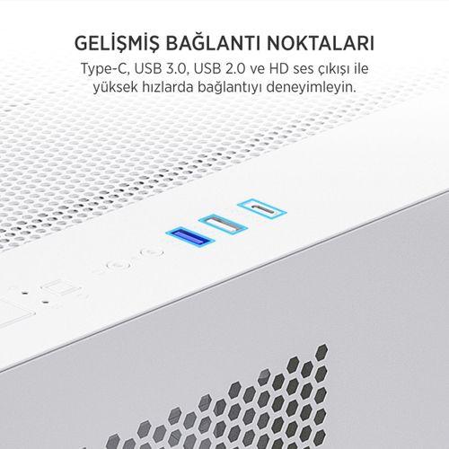 JAMES DONKEY STARK S700 650W BEYAZ GAMING KASA