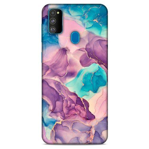 Samsung Galaxy M30s Uyumlu Kılıf Mavi Delisi (13) Silikon Kap Wallpaper