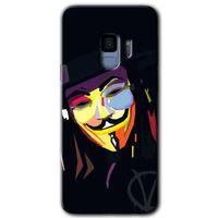 Galaxy S9 Kılıf HD Desen Baskılı Arka Kapak - Vendetta