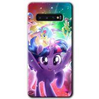 Potkal Hediye Fabrikası Samsung Galaxy S10 Kılıf HD Desen Baskılı Arka Kapak - Pony