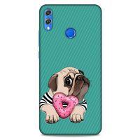 Animax Donutcu Pug Huawei Honor 8x Kılıf Desenli Silikon