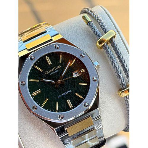 Quantum Sapphire Cam İtalyan Bileklikli 10 Atm Suya Dayanıklı 2 Yıl Garantili Erkek Kol Saati 12.370