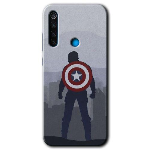 Redmi Note 8 Kılıf HD Desen Baskılı Arka Kapak - Captain! + Kırılmaz Cam