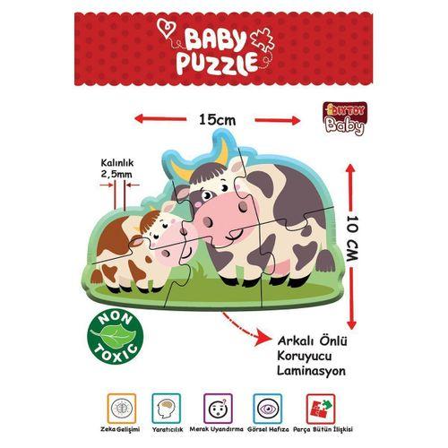 1734 Dıytoy, Baby Puzzle- İlk Çiftlik Puzzle