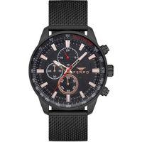 Ferro 44 mm Siyah Hasır Kordon Erkek Kol Saati FM3856C-1147-G FM3856C-1147-G