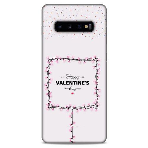 Samsung Galaxy S10 Plus Kılıf Hediyelik Seri Sevgililer Günü (27) 14 Şubat Tasarımlı Kılıf
